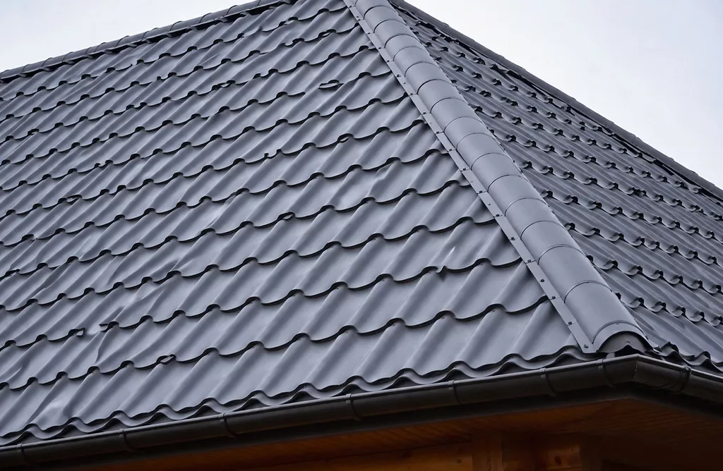 Colour-Coated roofing sheets with weather-resistant finish