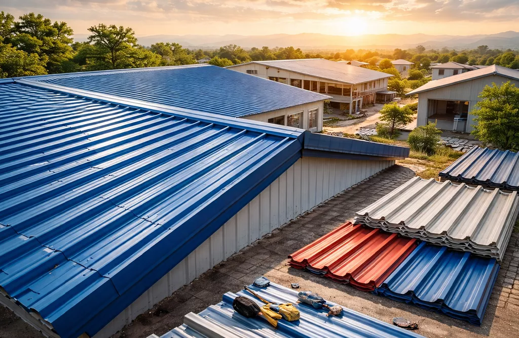 High-Quality Metal Roofing for Industrial Buildings