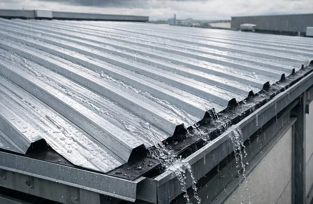 Metal Roof Deck Sheets Designed for Efficient Water Drainage and Weather Resistance