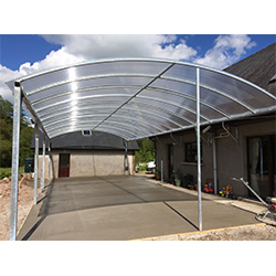 Curved Polycarbonate Sheet